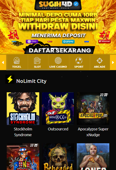 SUGIH4D # Destinasi Bermain Game Slot 4D Pilihan Google!